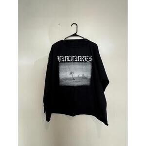 Yeezy Longsleeve with 'Vultures' and 'Volume 1' Text